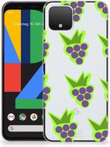 Google Pixel 4 Siliconen Case Druiven