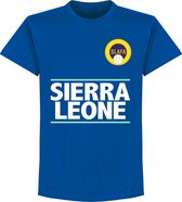 Sierra Leone Team T-Shirt - Blauw - XXXL