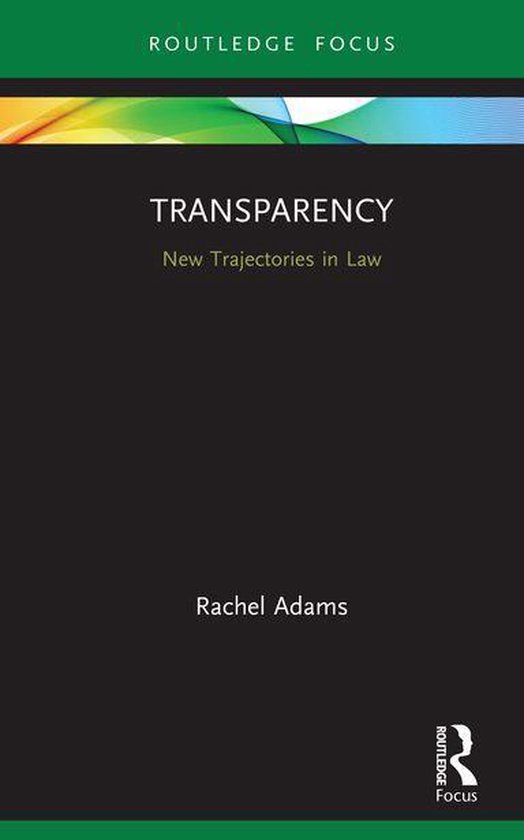 New Trajectories in Law - Transparency - cover