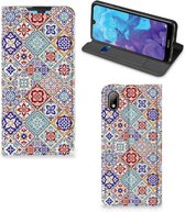 Coque Stand Huawei Y5 (2019) Carrelage Couleur