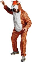 Rubie's Onesie Tijger Oranje/wit Heren Maat One Size