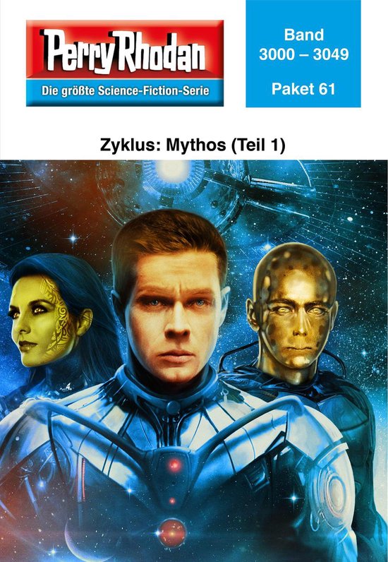 Perry Rhodan-Paket 61 - Perry Rhodan-Paket 61: Mythos (Teil1 ... - cover