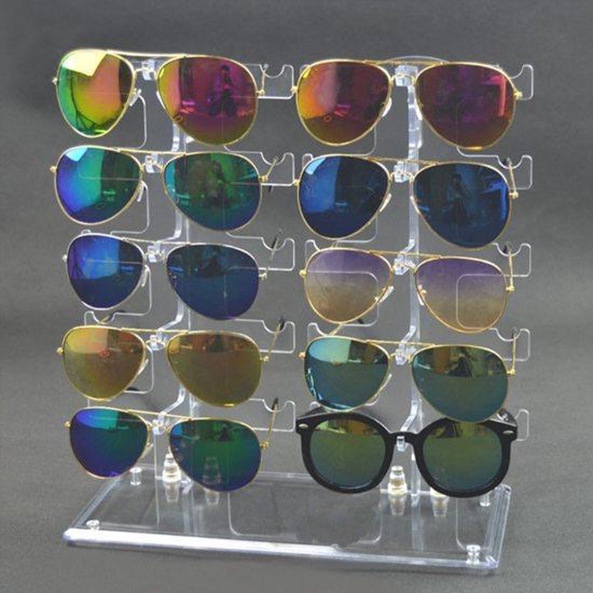 Accessoires Zonnebrillen & Eyewear Brillenstandaarden Brillenhouder Brillen brillen bril lus eindigt gouden kleur 20mm siliconen rubber charmehouder R1229 