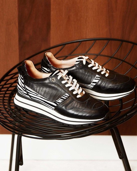 Fred de la Bretoniere Sneakers - Zwart | Bestel nu!
