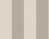 STREPEN BEHANG | Landelijk - beige bruin - A.S. Création Elegance 2