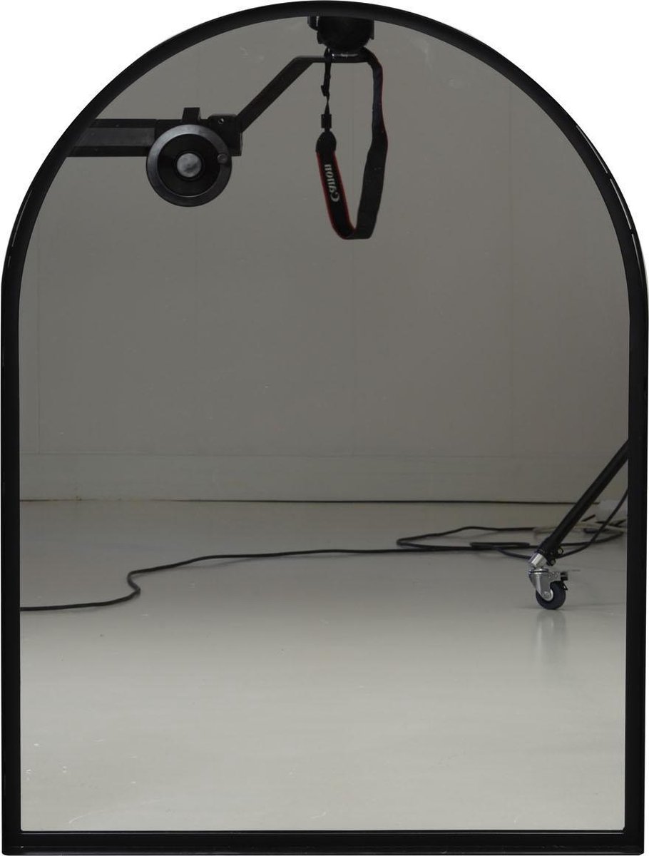 Spiegel Feres - Mat zwart - 60x3.5x80cm - Modern