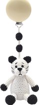 Naturezoo Kinderwagenhanger Kat 20 Cm Wit