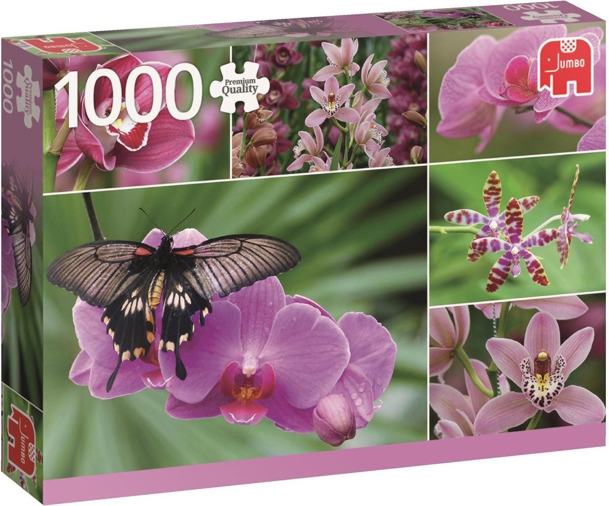 Jumbo Premium Collection Puzzel Holland Orchids - Legpuzzel - 1000 stukjes