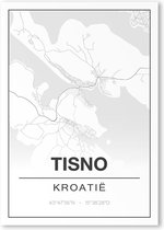 Poster/plattegrond TISNO - 30x40cm