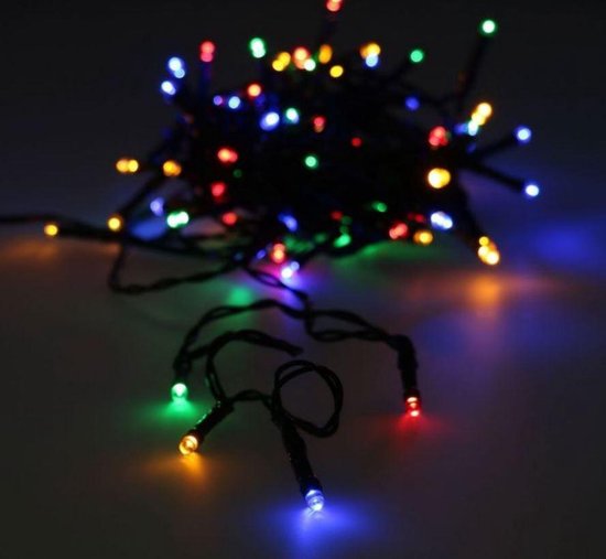 thema Wegrijden Dicht Kerstverlichting kleur 480 LEDs 36m - binnen en buiten - energiezuinig |  bol.com