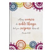 Hardcover pocket journal noble woman