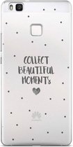 Huawei P9 Lite transparant hoesje - Collect beautiful moments