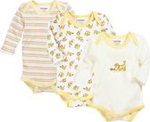 Playshoes Schnizler set 3 rompers lange mouw hondje