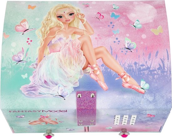 Fantasy Model Big Jewellery Box With Code And Sound BALLET (411053) - Fantasy Model