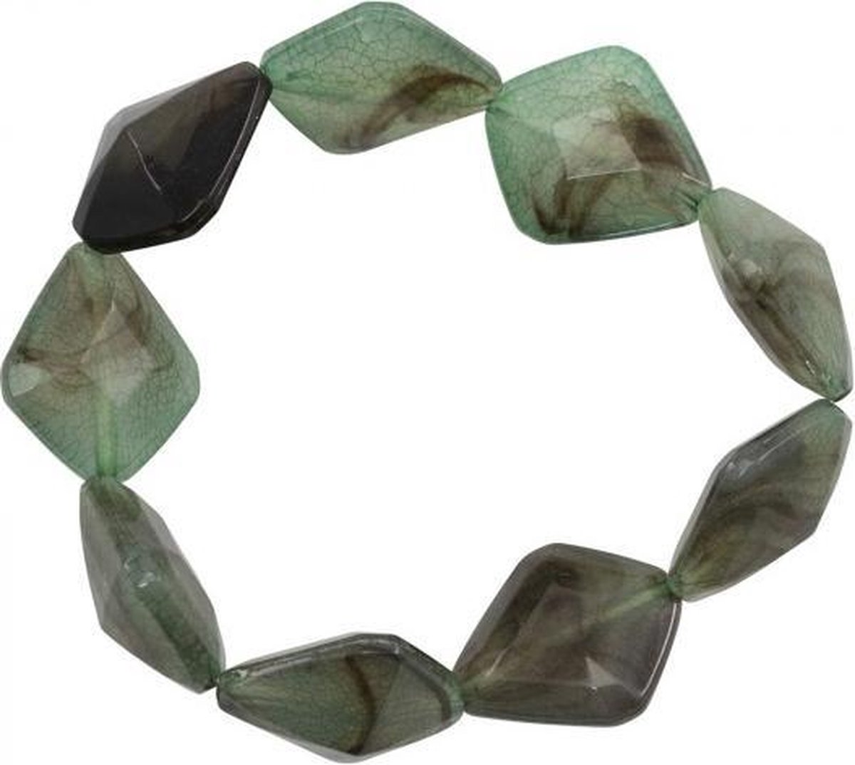 Ranger - Assemblage bracelet s - acrylic jadeite