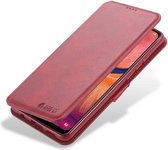 AZNS Samsung Galaxy A20e Portemonnee Stand Hoesje Rood