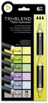 Spectrum Noir TriBlend-Natural Blends 6pc
