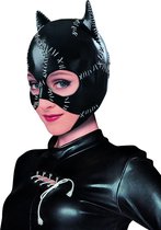 "Catwoman™ masker voor volwassen - Verkleedmasker - One size"