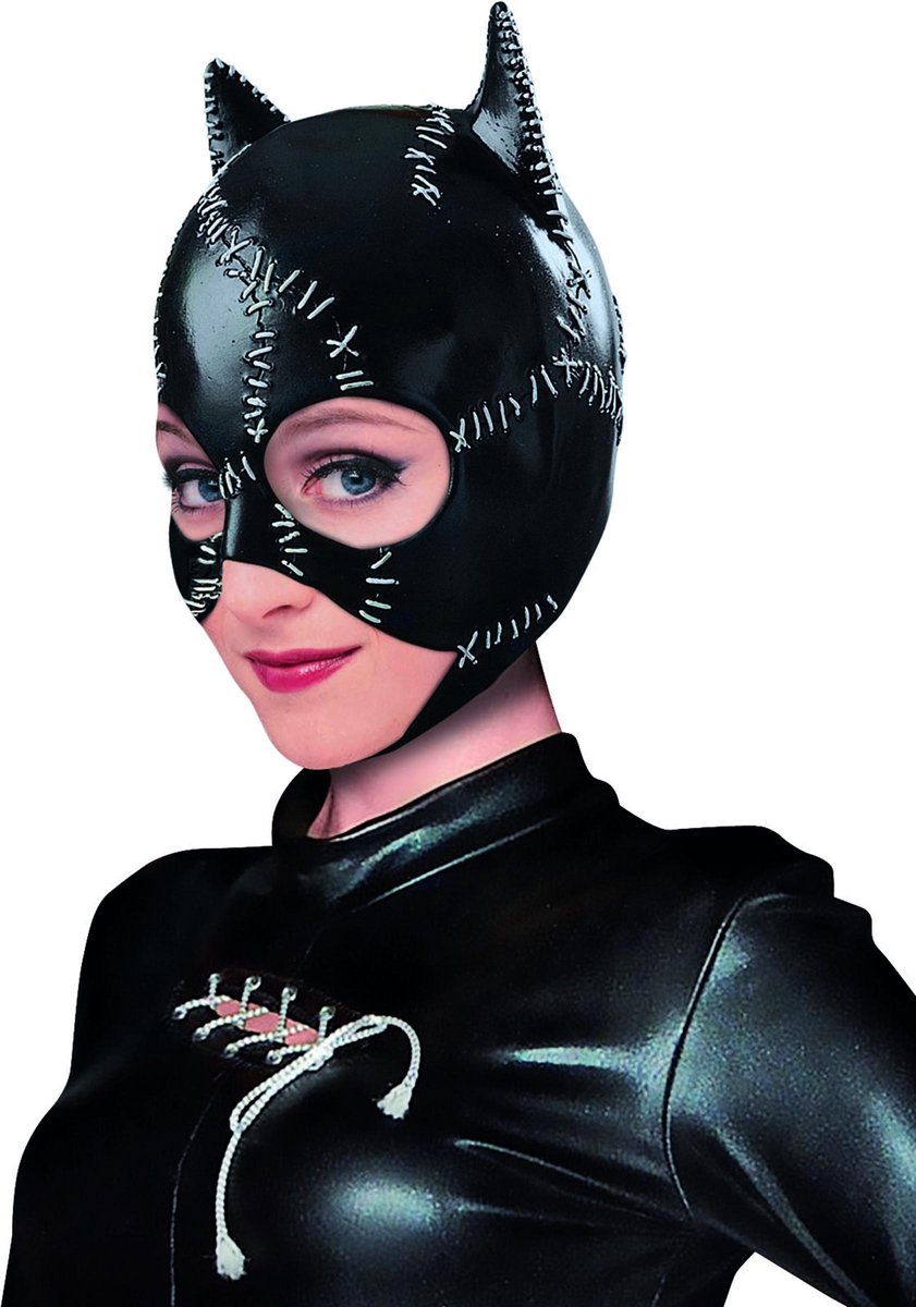"Catwoman™ masker voor volwassen - Verkleedmasker - One size" | bol.com