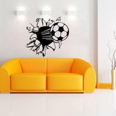 3D Sticker Decoratie Cartoon Voetbal Voetbal Vinyl Muurstickers voor kinderen Sport Woonkamer Slaapkamer Art Wall Decor Home Decor