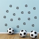 3D Sticker Decoratie Voetbal en beroemde voetballers Muurstickers Home Decor Muurtattoo voor kinderkamer Sport Boy Bedroom Muurschildering Wallpaper - 10PCS / L