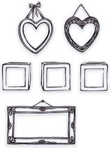 Stempel - Tonic Studios - Clear stamp - set x6 initial frames