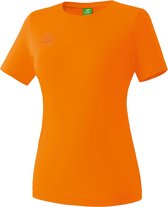 Erima Basics Dames Teamsport T-Shirt - Shirts  - oranje - 34