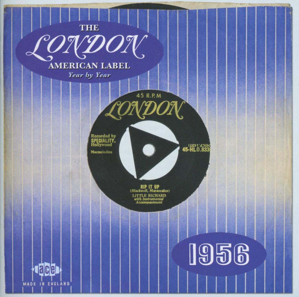 London American Label Year By Year -1956