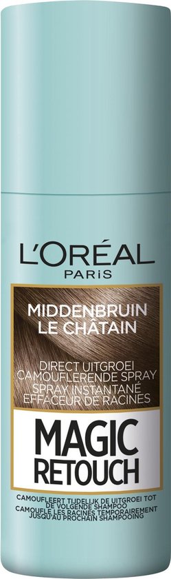 dief lade compenseren L'Oréal Paris Magic Retouch Uitgroei Camoufleerspray - 3 Middenbruin Haar |  bol.com