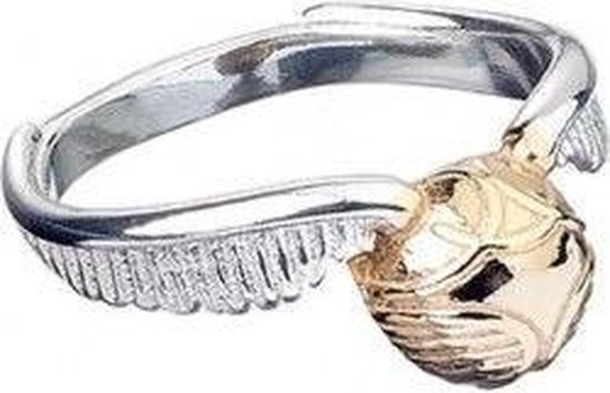 Harry Potter - Golden Snitch Stainless Steel Ring - Large -Size P | bol.com