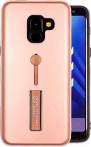 EmpX Telefoonhoesje - Back Cover - Geschikt Voor Samsung Galaxy A6+ (2018) - Roze