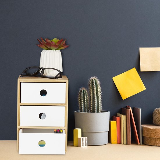 Bureau organizer met 3 lades bestel HIER