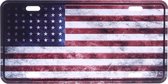 Amerikaans nummerbord - Amerikaanse vlag WWII