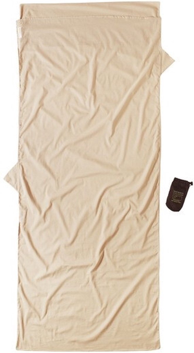 Cocoon TravelSheet - Lakenzak - Egyptisch Katoen - Beige van Cocoon — afbeelding 4