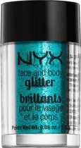 FACE & BODY GLITTER - TEAL