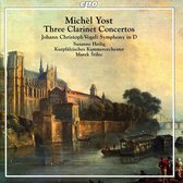 Michel Yost: Three Clarinet Concertos