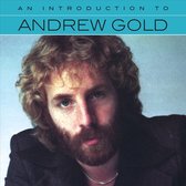 Albumcover: Andrew Gold met blond haar, baard, en een donkere jas. Tekst: AN INTRODUCTION TO ANDREW GOLD.
