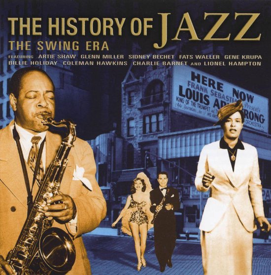 History of Jazz Swing Era, various artists CD (album) Muziek