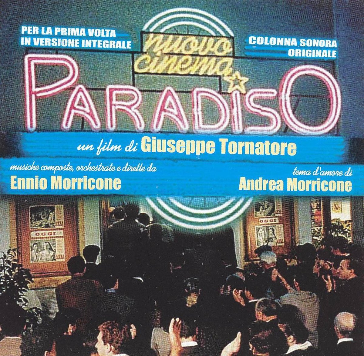 Ascoltare L'album Ennio Morricone Nuovo Cinema Paradiso