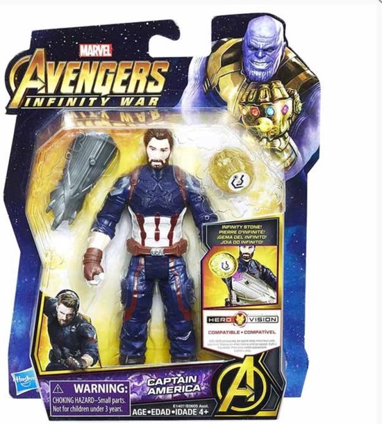 Hasbro Avengers Infinity War - Figurine 15Cm Captain America | bol.com
