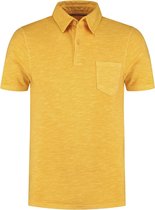 Shiwi - Heren Polo - Solid - Okergeel