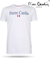 Pierre Cardin - Heren T-Shirt - Ronde Hals - Wit