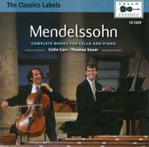 Mendelssohn: Complete Works For Cello & Piano
