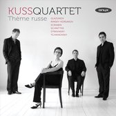 Kuss Quartet - Thème Russe: Glazunov, Rimsky-Korsakov, Scriabin, Stravinsky, Tchaikovsky (CD)