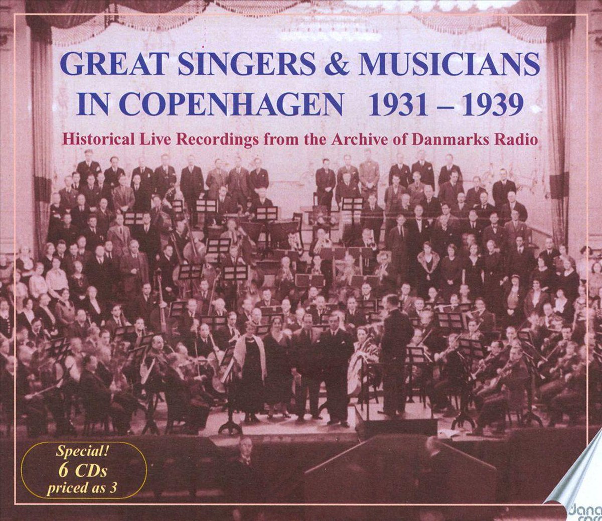 Great Singers & Musicians Copenhagen 1931