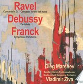 Ravel: Piano Cto, Debussy: Fantaisie, Franck: Symp