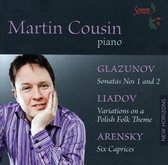 Martin Cousin Plays Glazunov