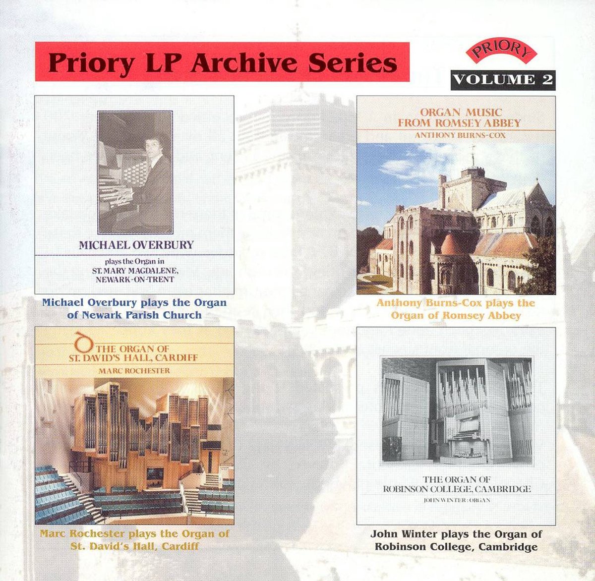Priory Lp Archive Series - Vol. 2 (Winter, Cox)