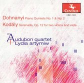 Dohnanyi: Piano Quintets nos 1 & 2; Kodaly etc / Artymiw, Audubon Quartet