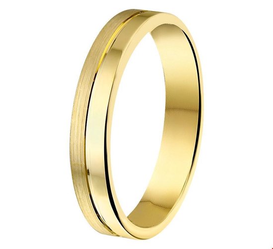 De Ville Prestige 34 mm, staal - geelgoud met leren band - 434.23.34.20.55.002 | OMEGA